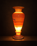 Amber Luminary Vase